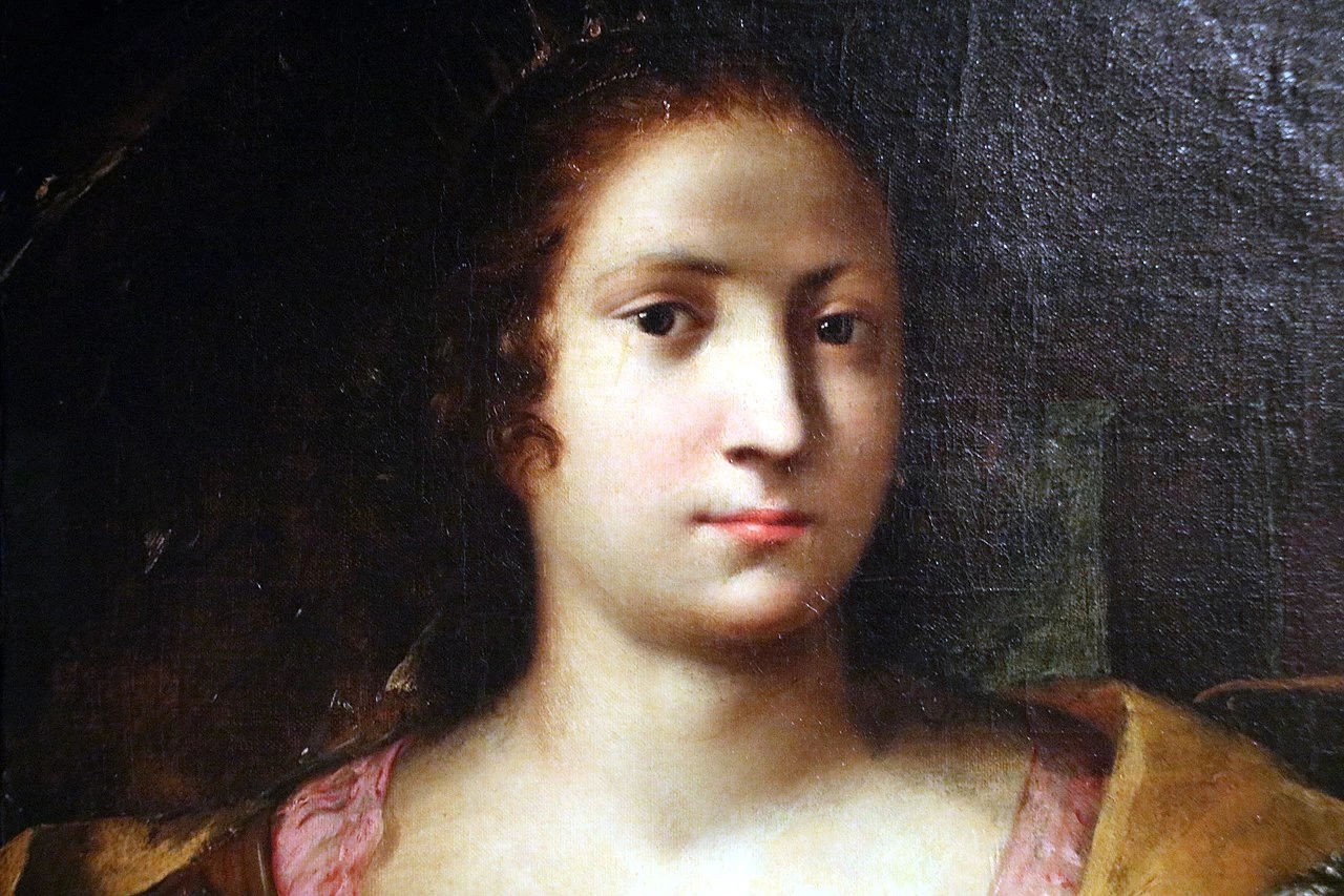 Santa Caterina d'Alessandria - Museo Civico e Gipsoteca Bistolfi, Casale Monferrato, dettaglio